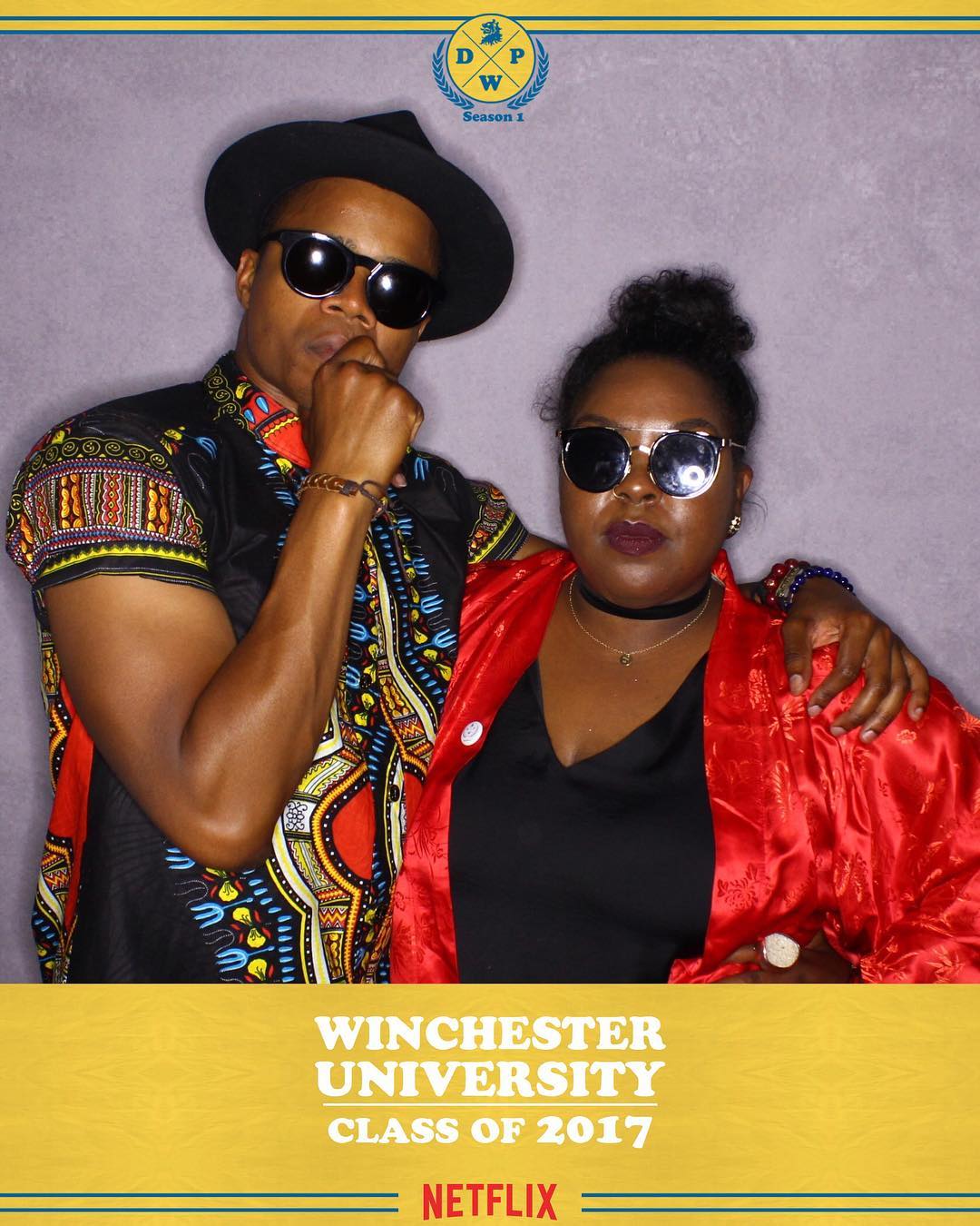 Netflix Dear White People premiere branded photo booth experience